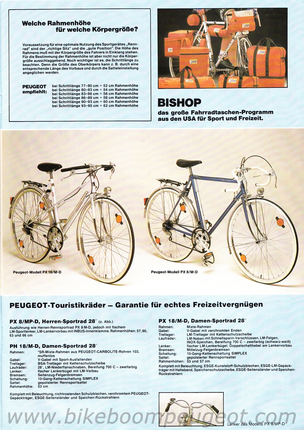 Peugeot 1983 Germany Brochure